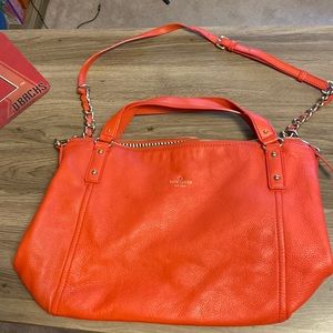 Kate Spade Orange shoulder strap